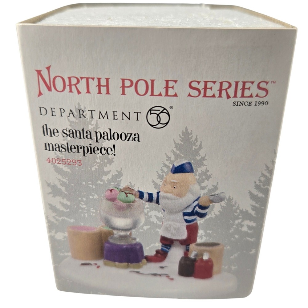 Dept 56 North Pole The Santa Palooza Masterpiece Retired Christmas Village